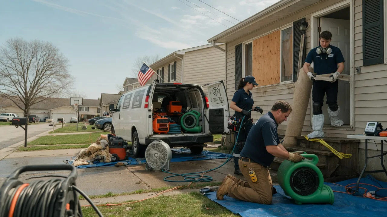 Water Damage Restoration in Brownsville, PA near me